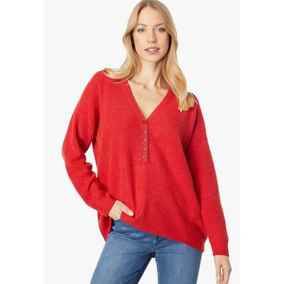 Madewell Kyle Waffle Henley - Picture 1 of 6